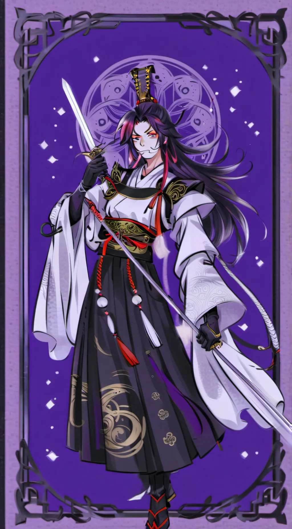 ai character: Kokushibo  background