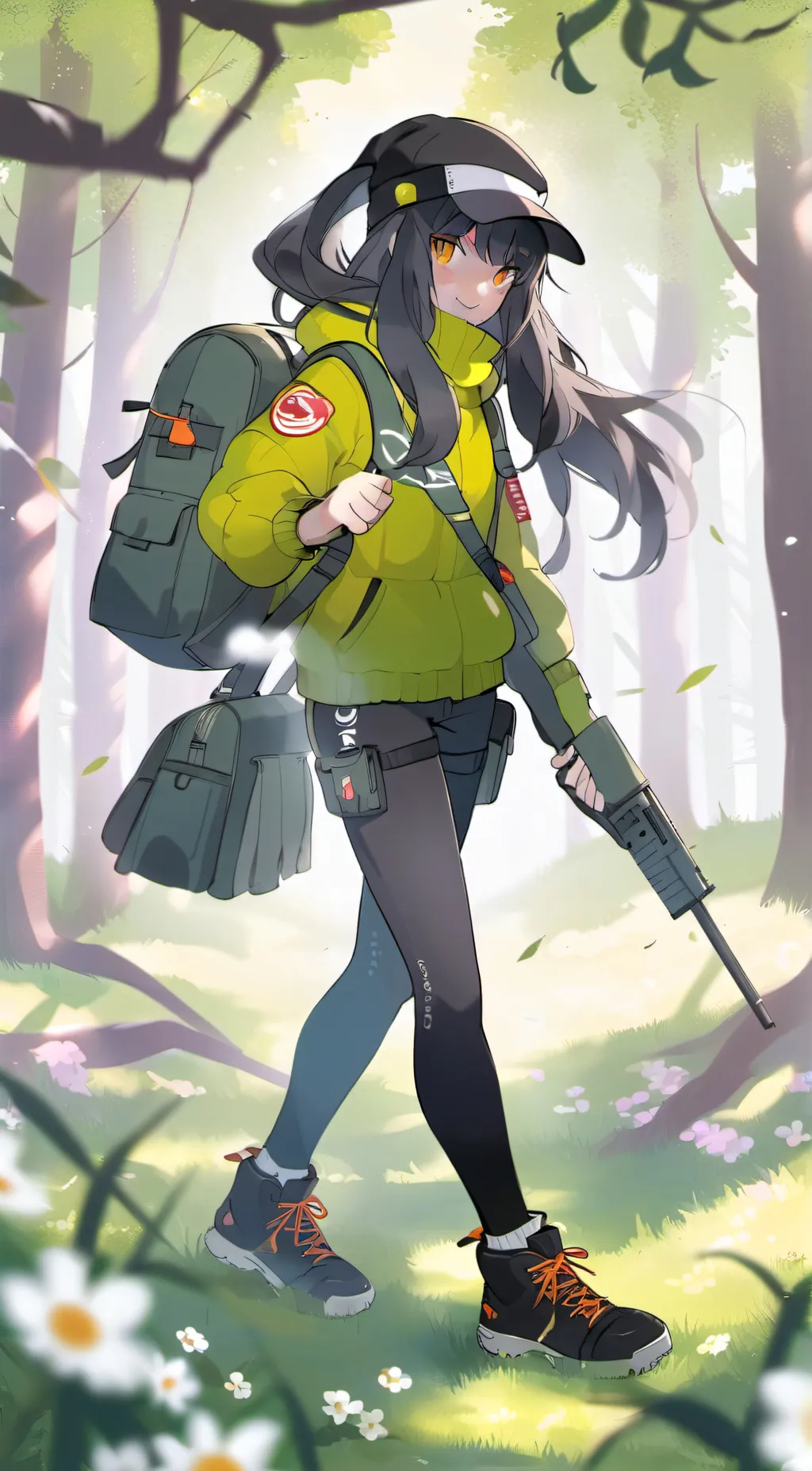 ai character: Cece and Pico background