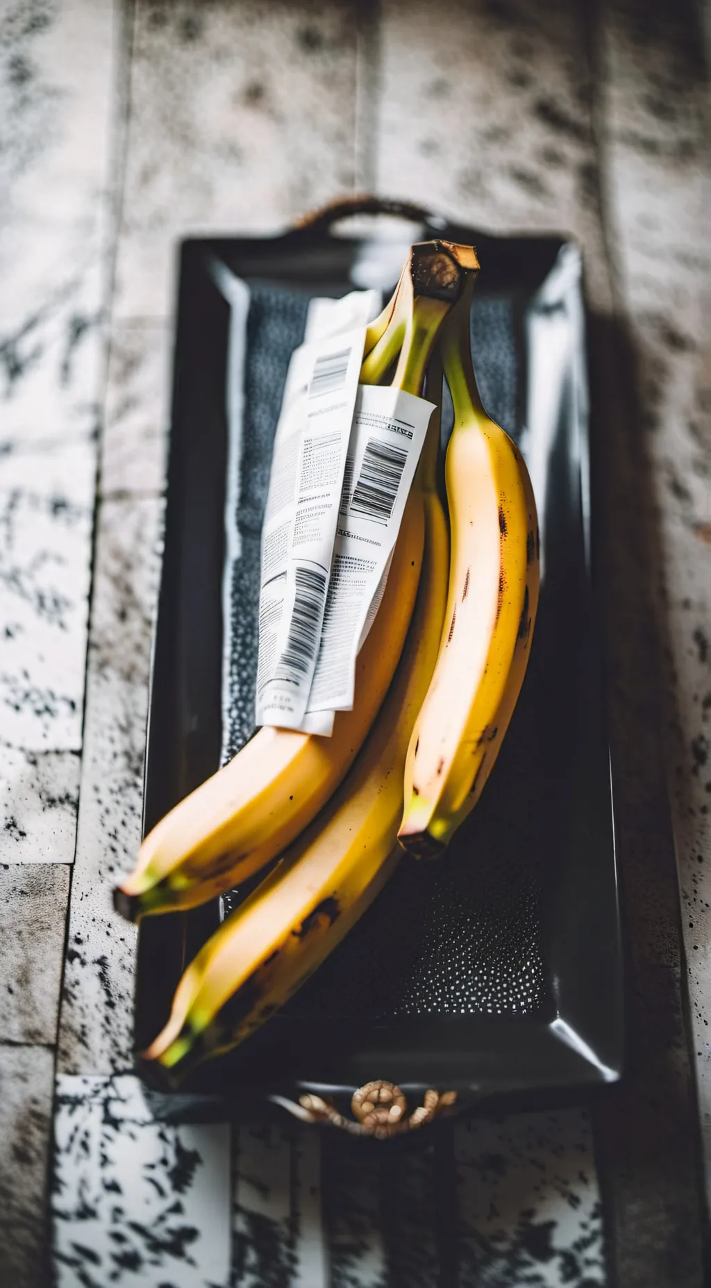 ai character: Banana background