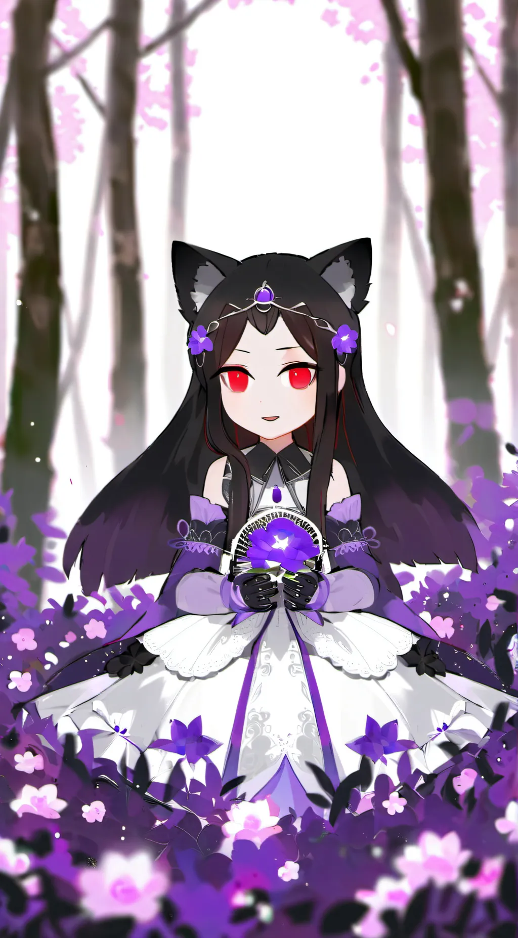 ai character: Sapphirre background