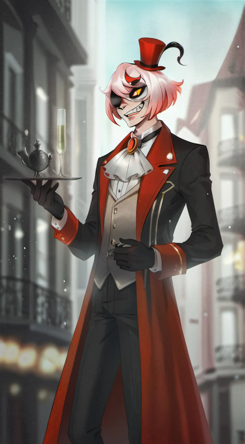 ai character: HH background