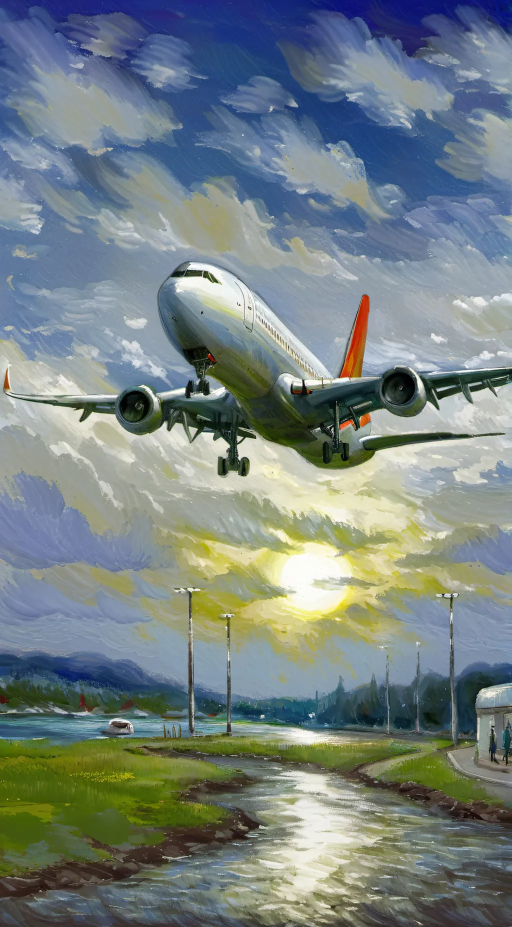 ai character: KNY flight background