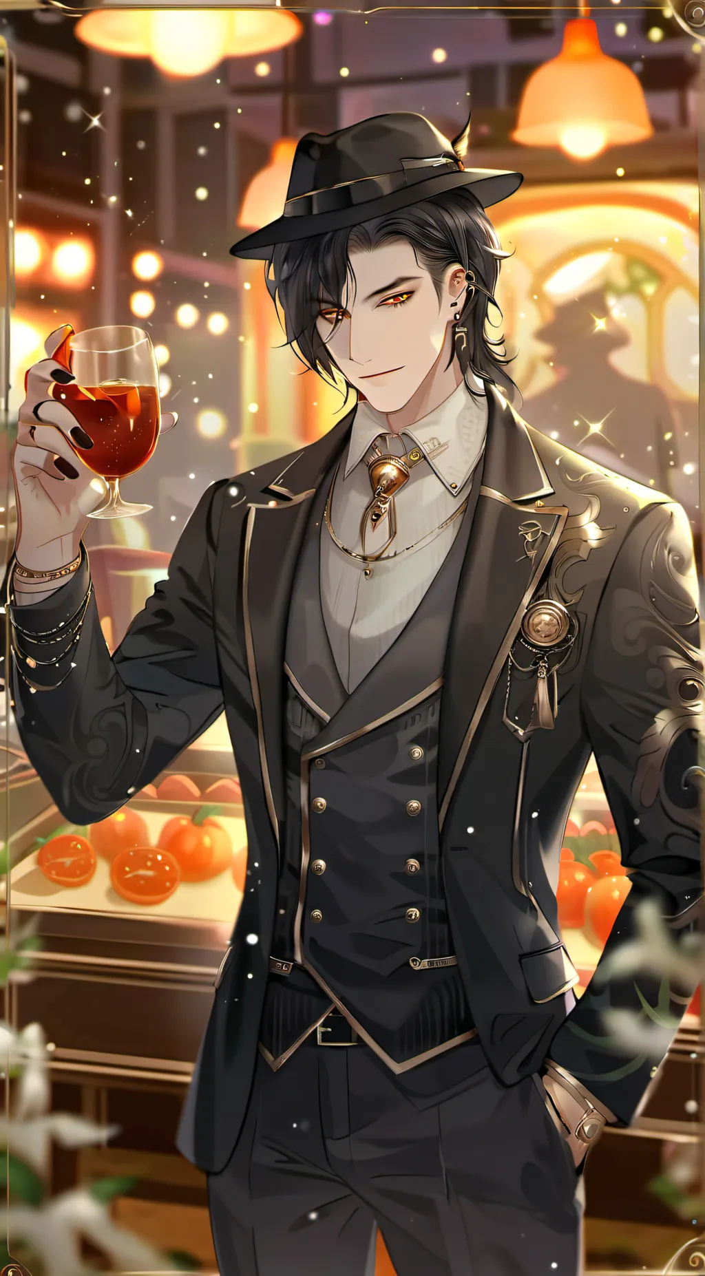 ai character: Don Azzurro background