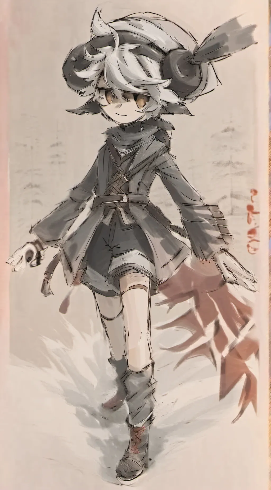 ai character: Lilly background