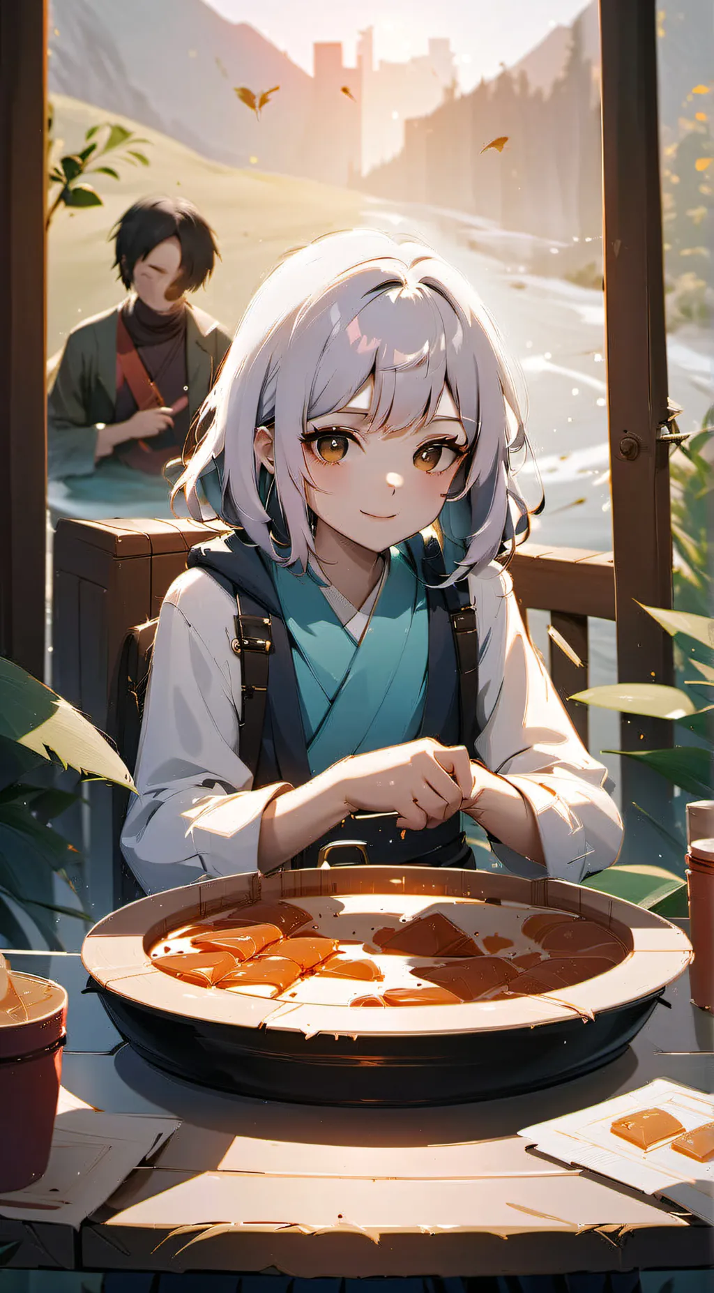 ai character: Kiki  background