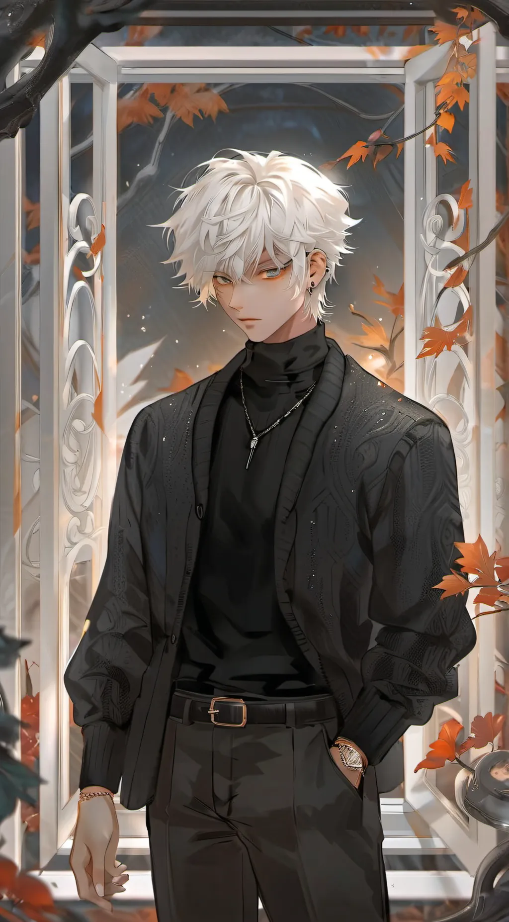 ai character: Akari background