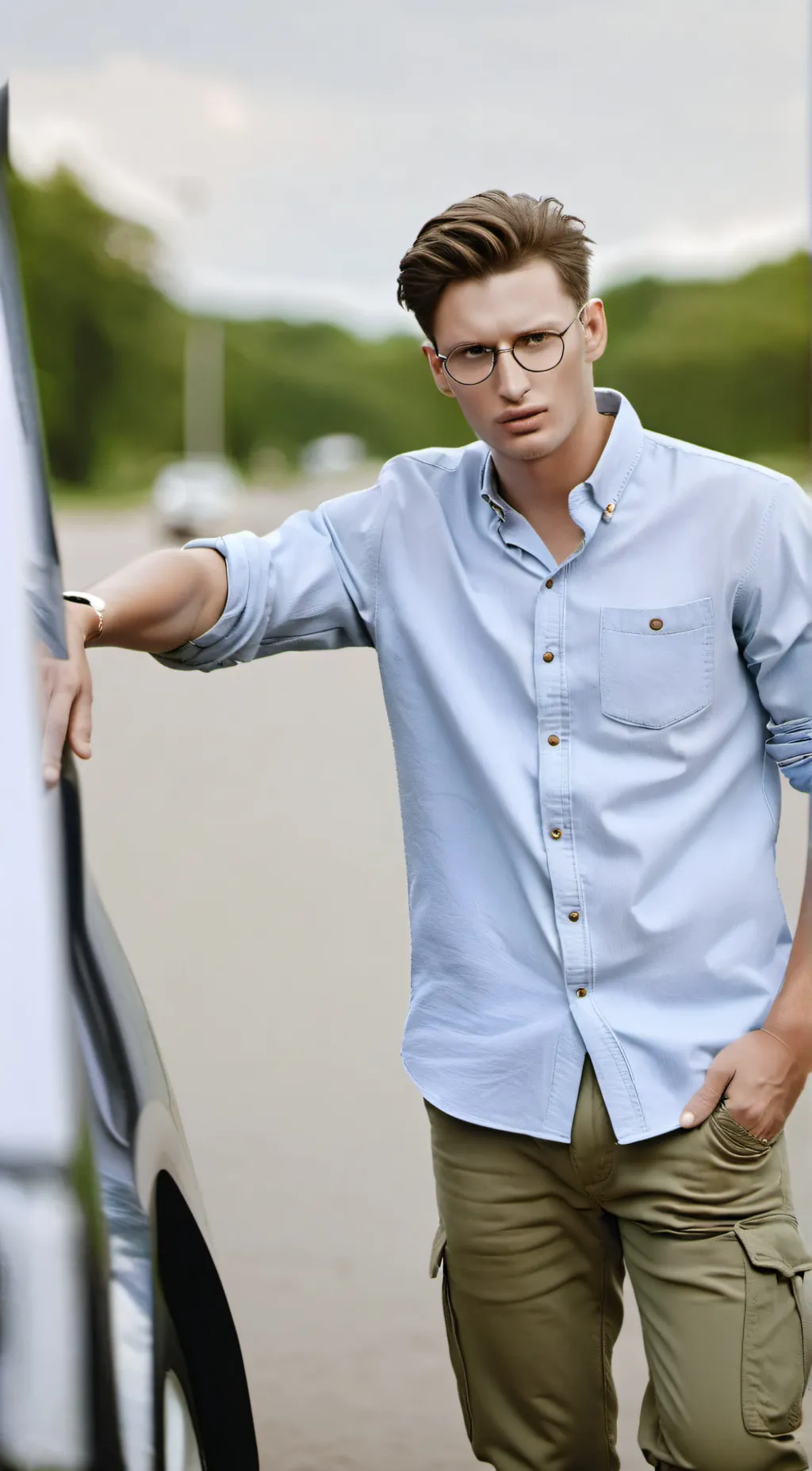 ai character: isaac background