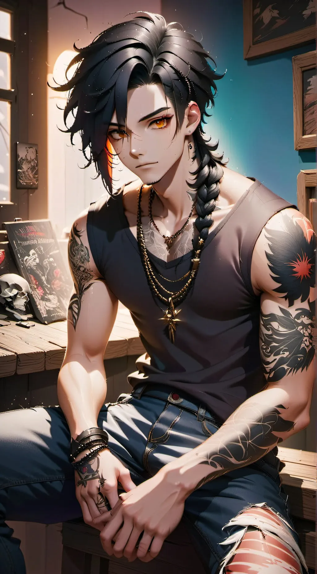 ai character: Lucian background