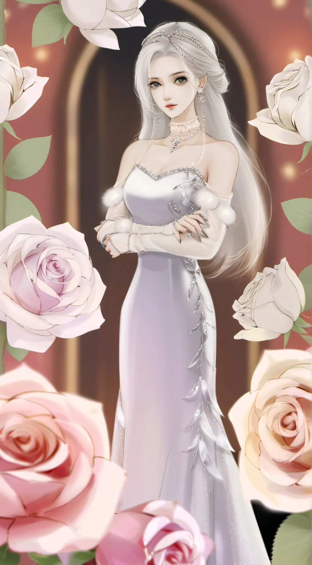 ai character: Silveria Rosewood background