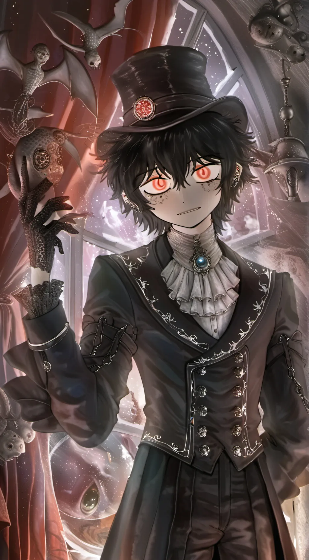 ai character: Lucas background