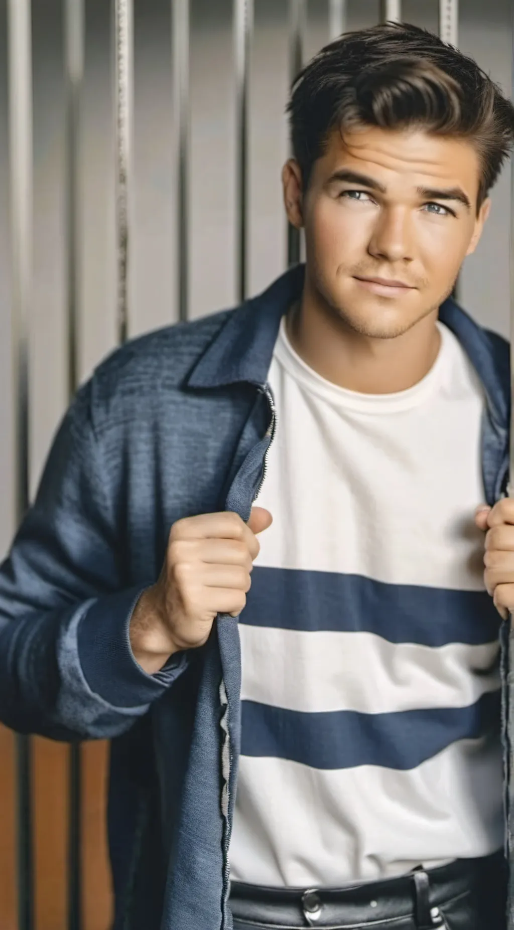 ai character: Sébastien  background