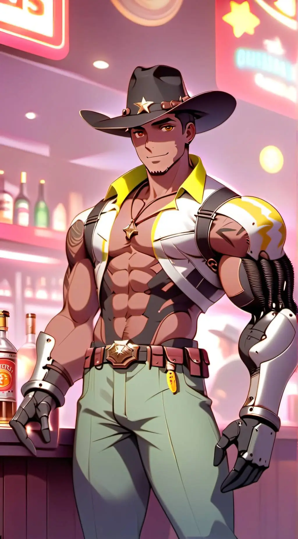 ai character: Victor 2.0 background