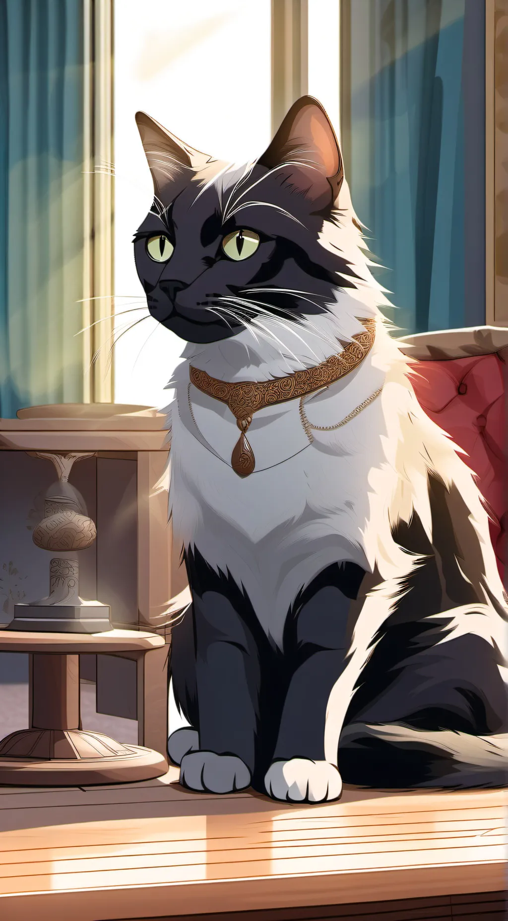 ai character: oreo background