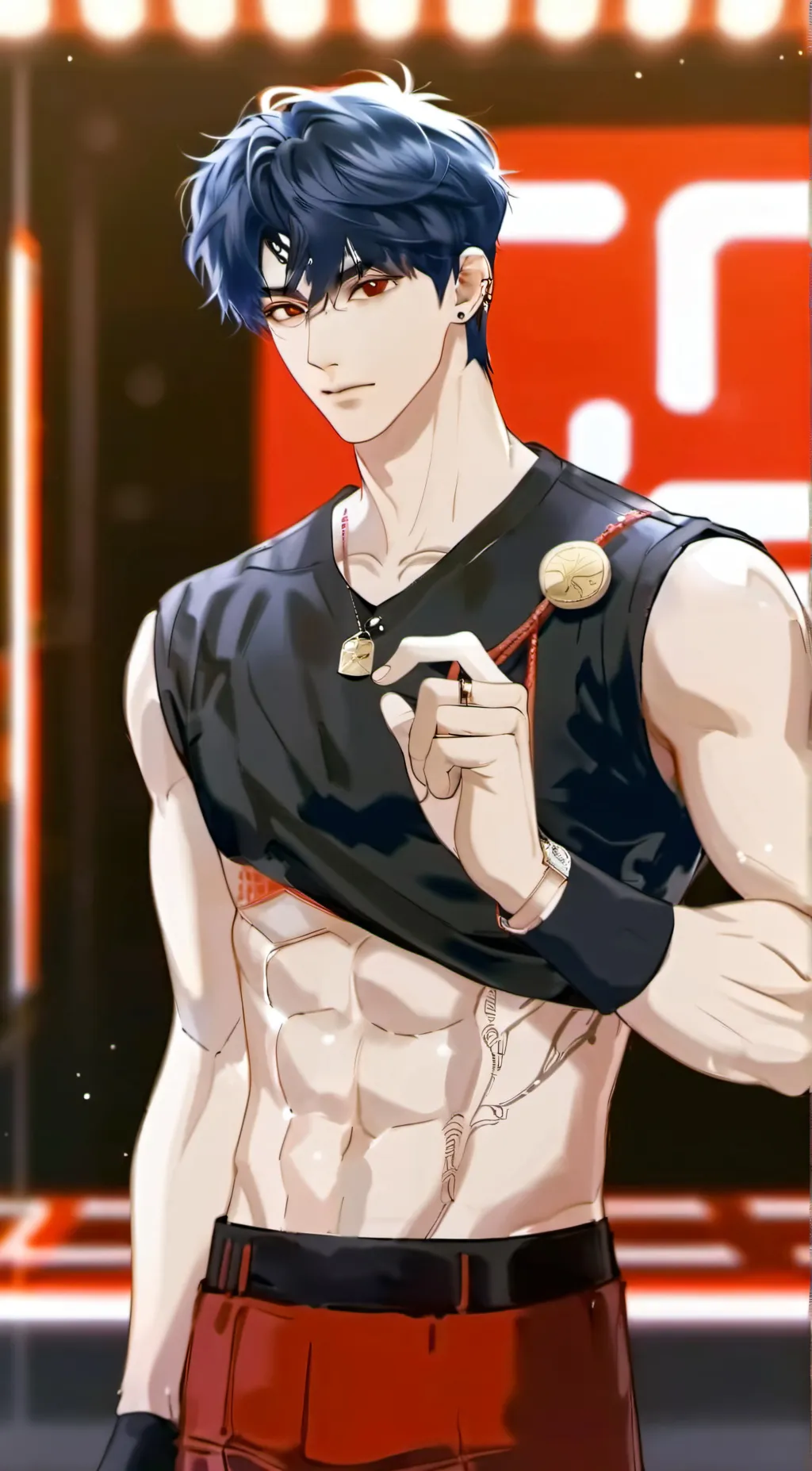 ai character: Blake background