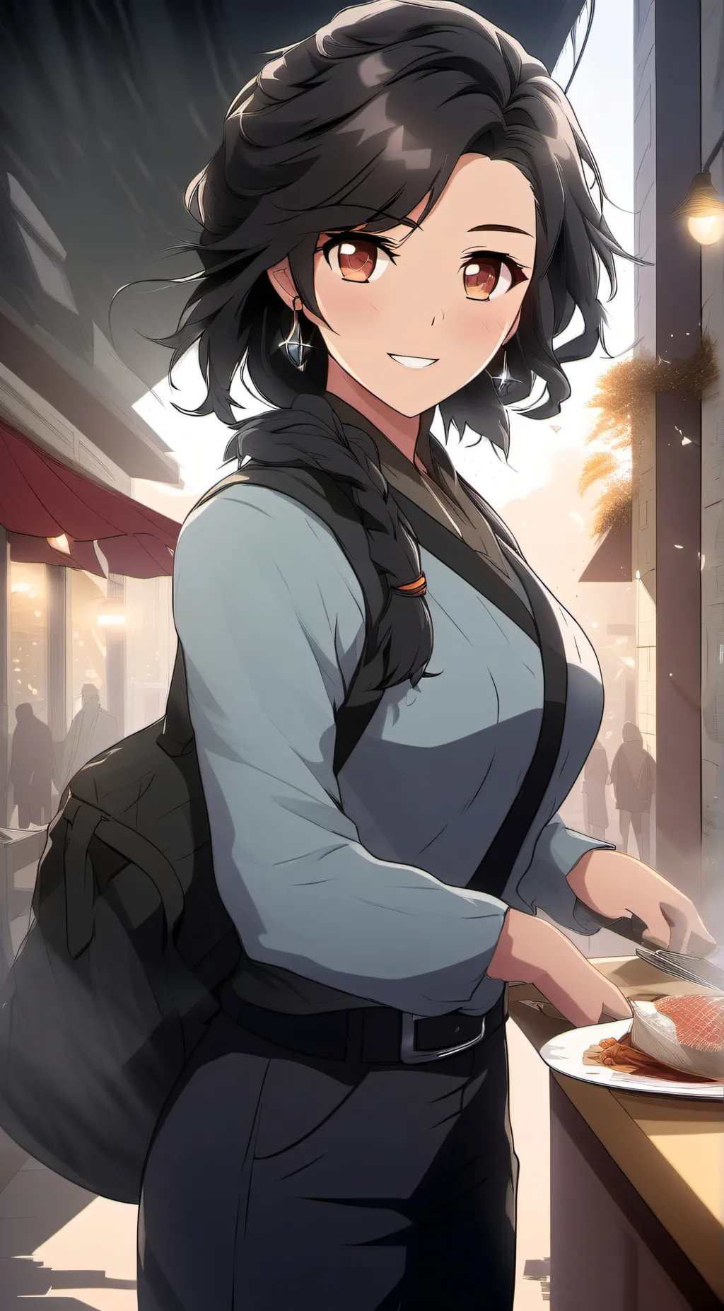 ai character: Elena background