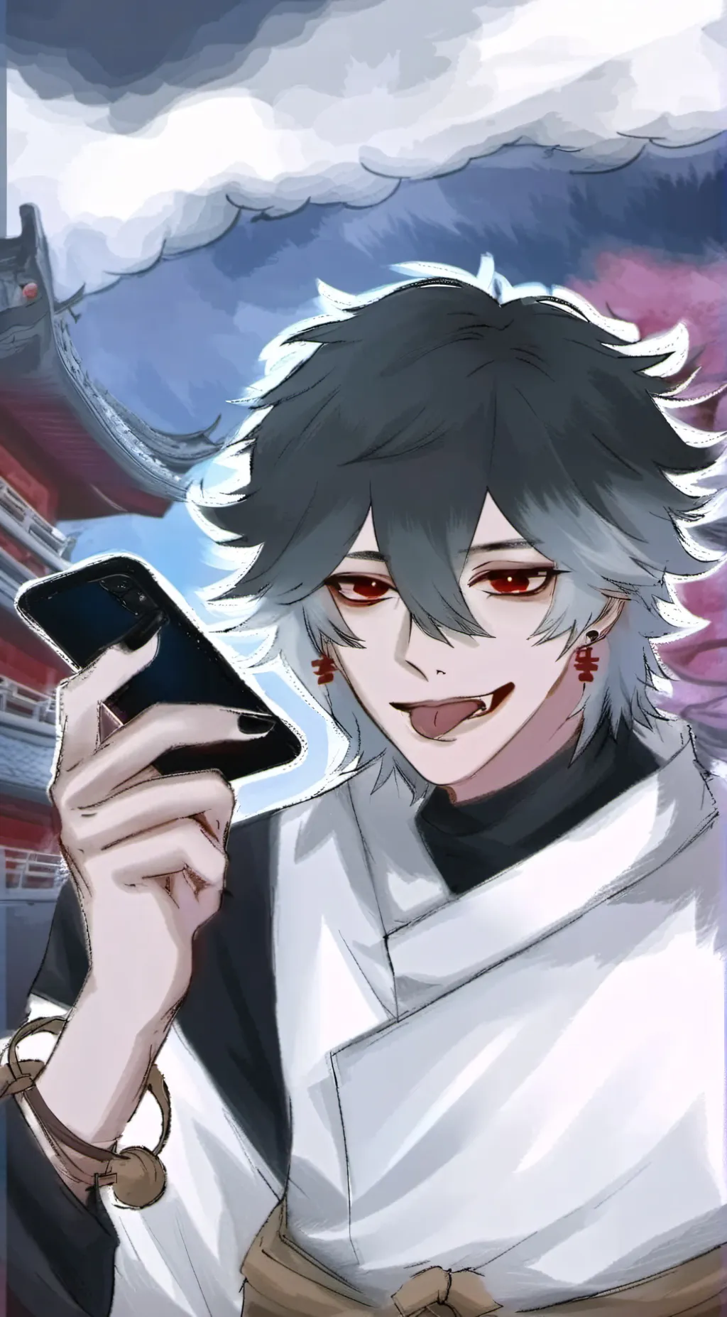 ai character: Vincent  background