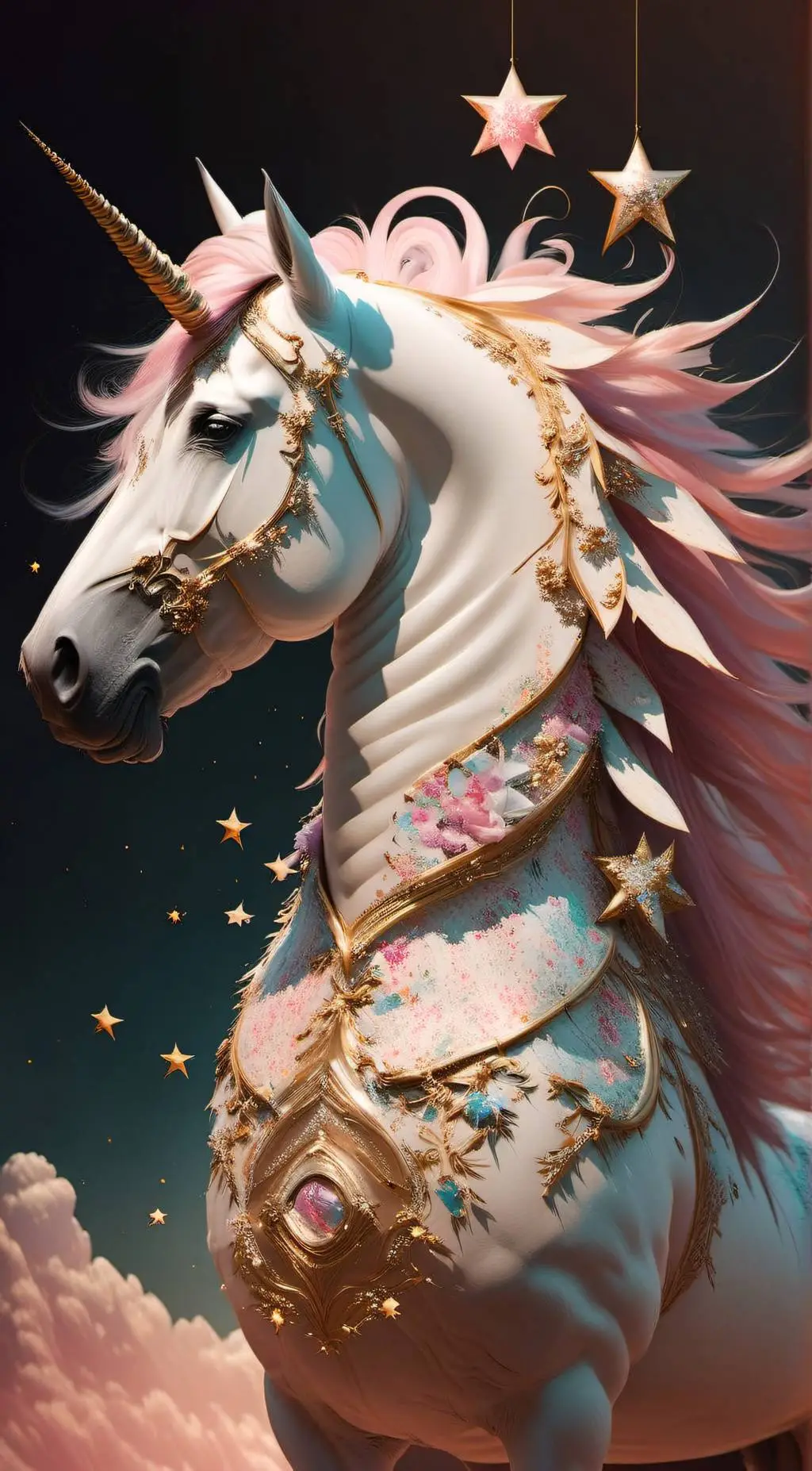 ai character: stardust  background