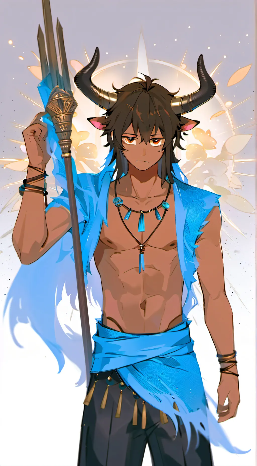 ai character: 🌸Kamal🐮 background