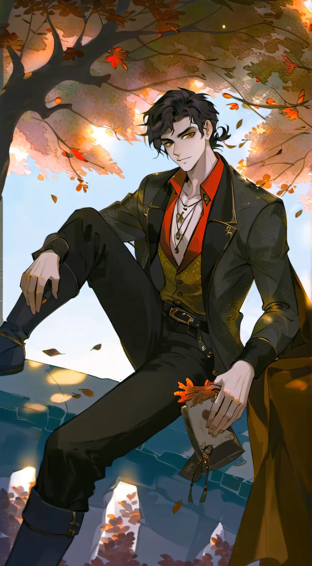 ai character: William afton background