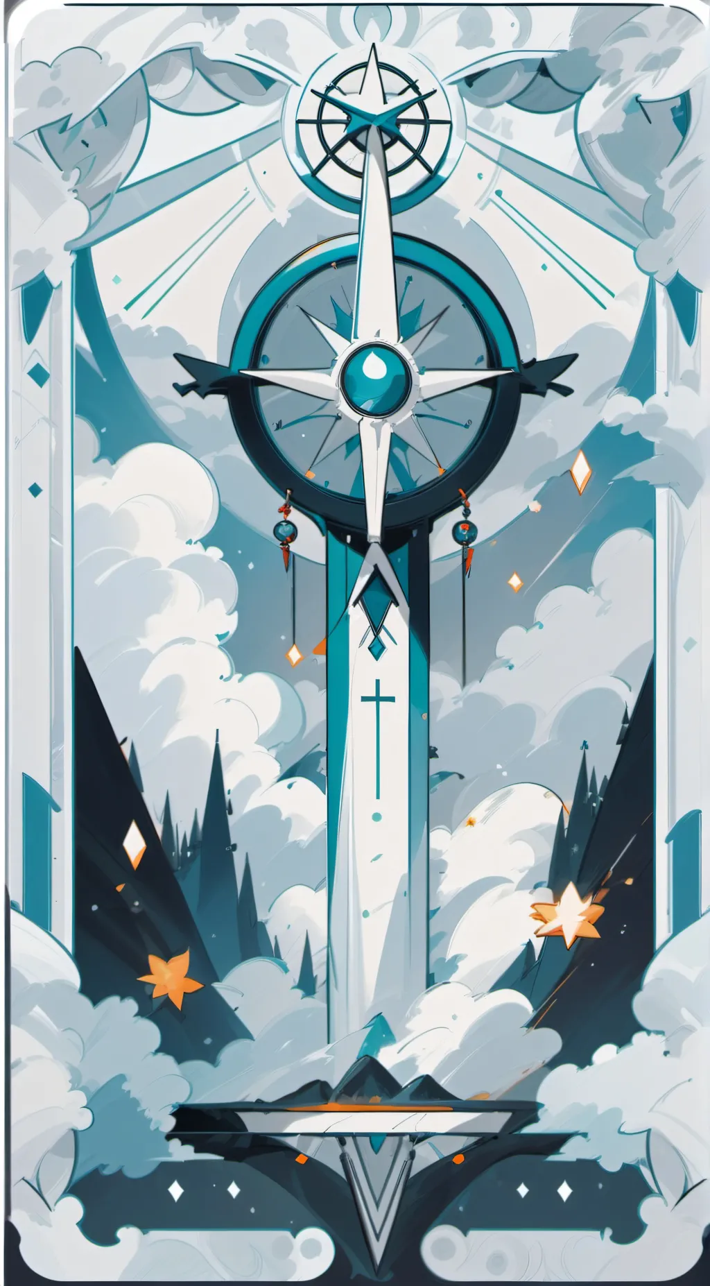 ai character: Heaven. background