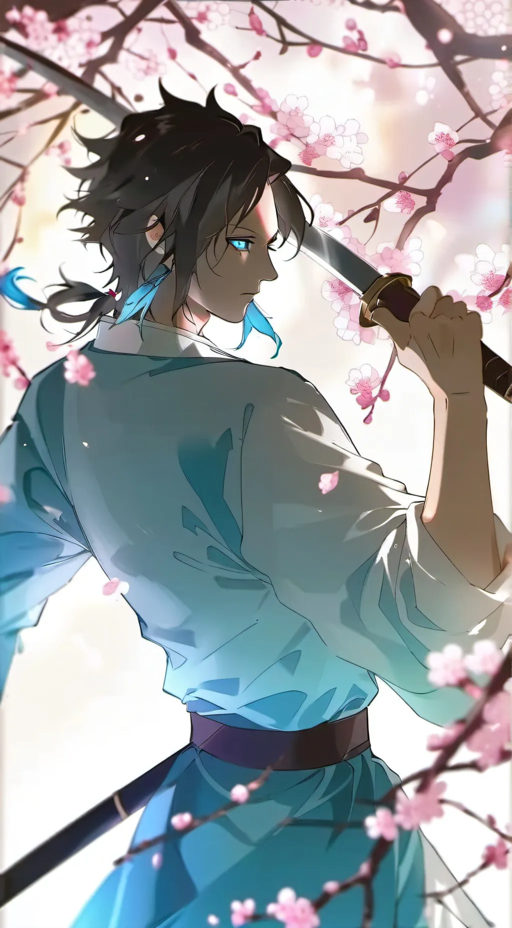 ai character: muichiro tokito background