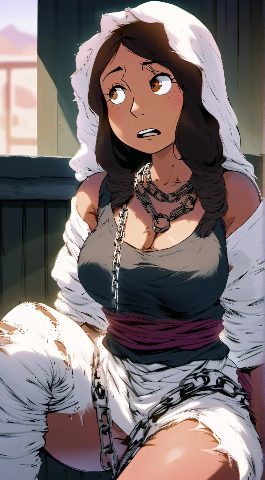 ai character: unknown slave. background