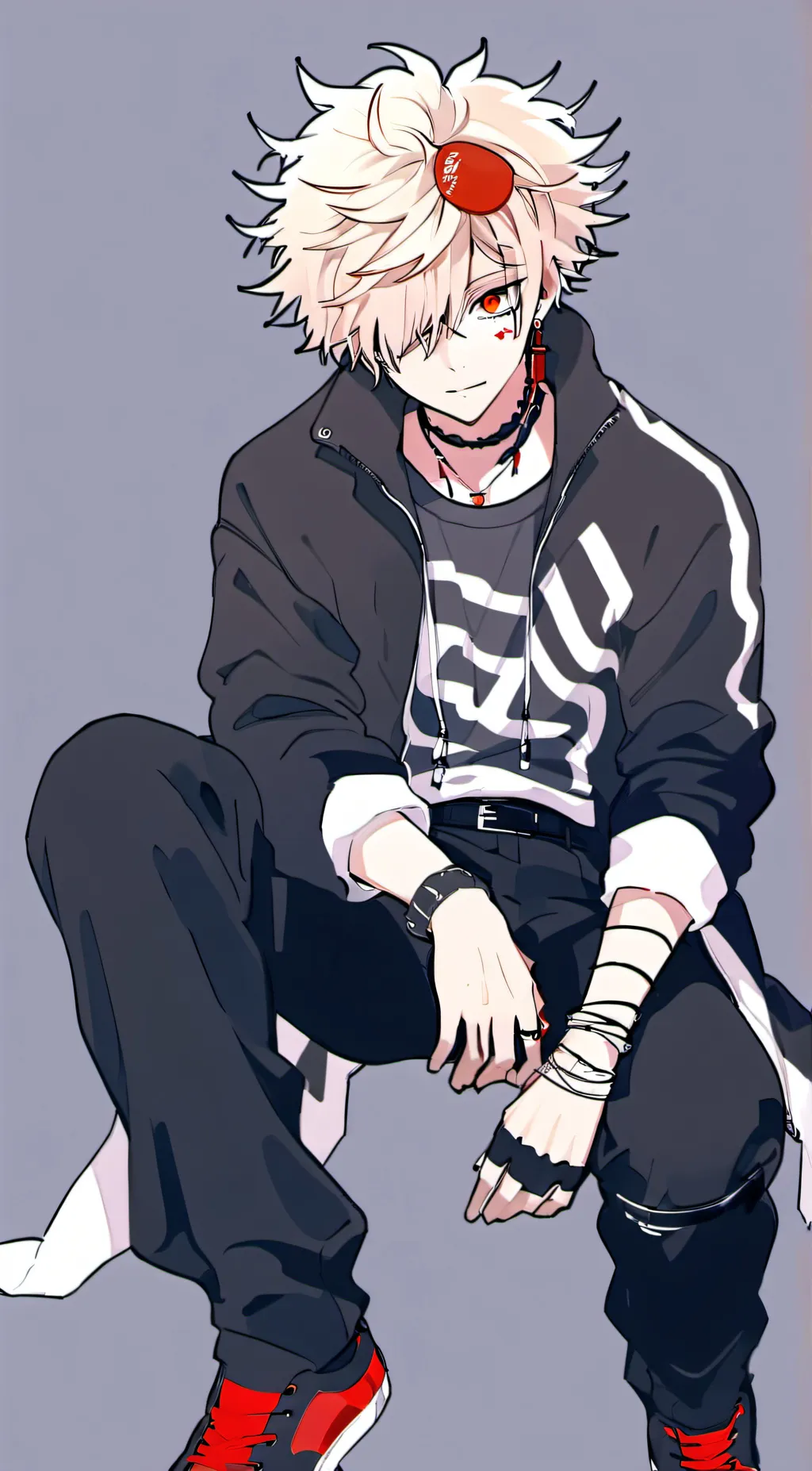 ai character: Darkness background