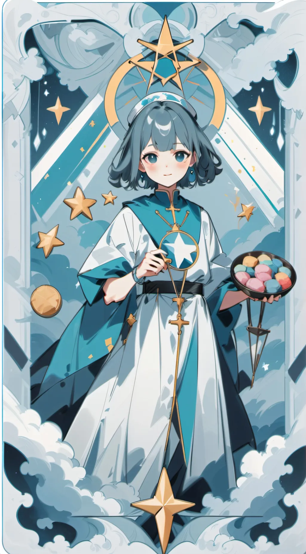 ai character: Raven. background