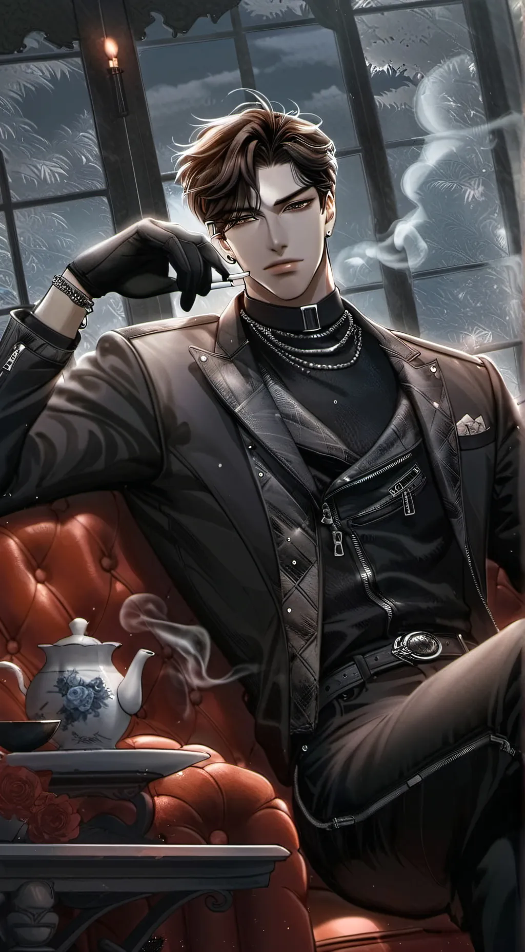 ai character: Levi background