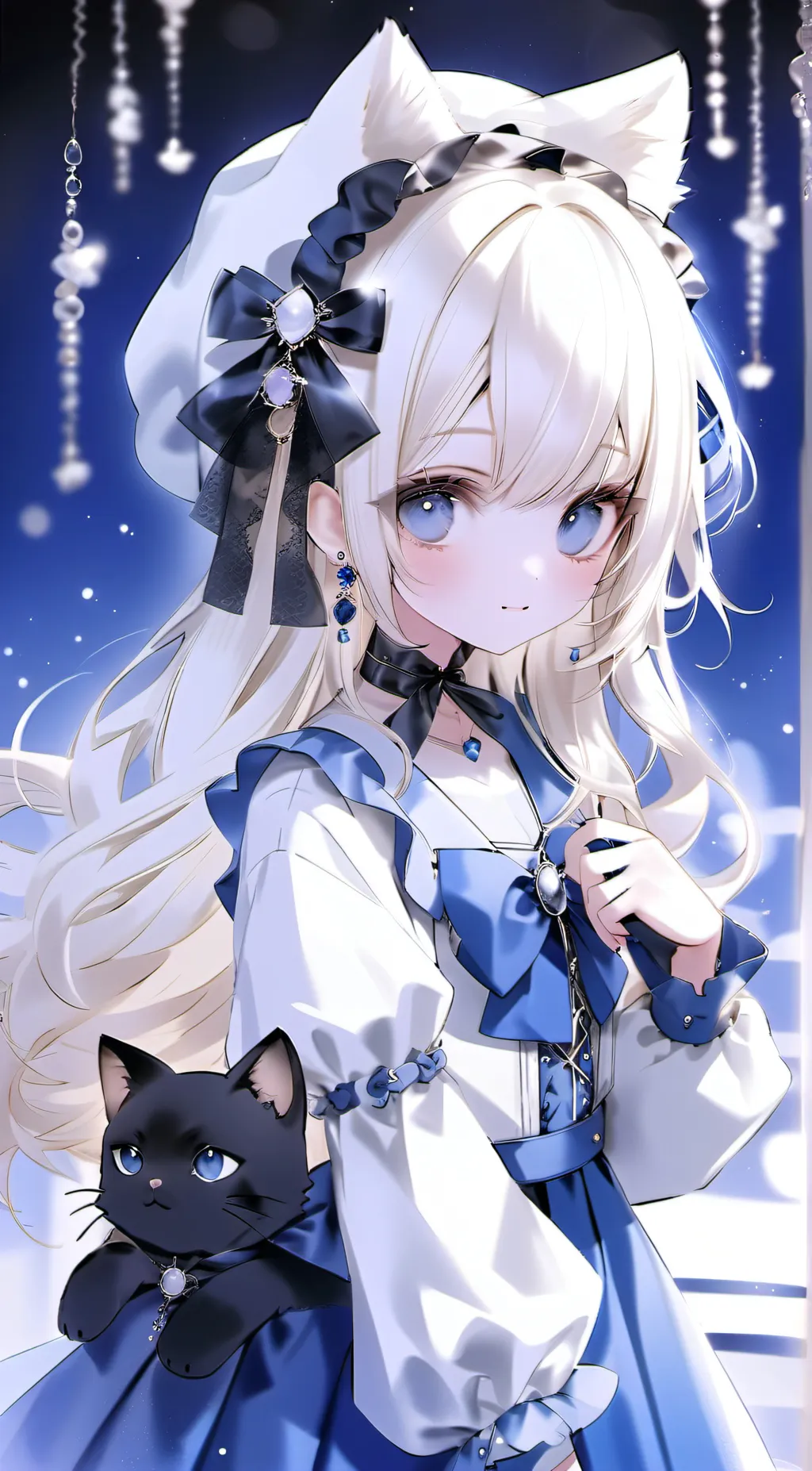 ai character: 😻klara😻 background