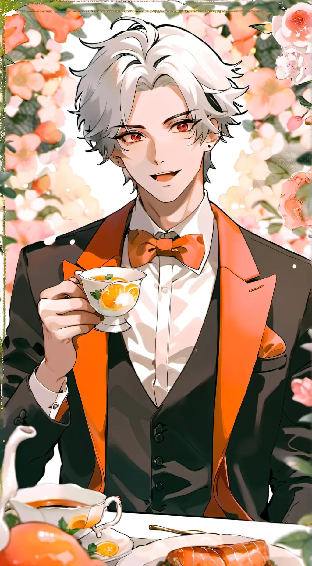 ai character: claus the clock background