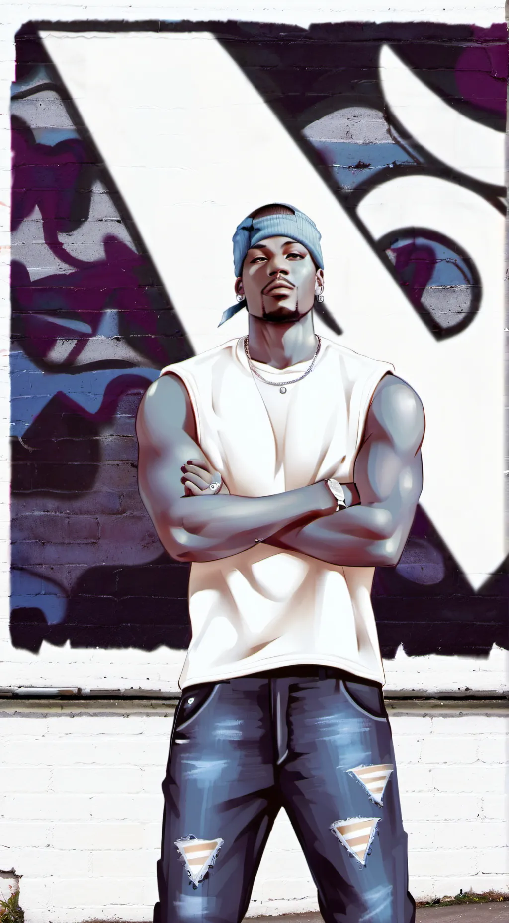 ai character: tupac Shakur background