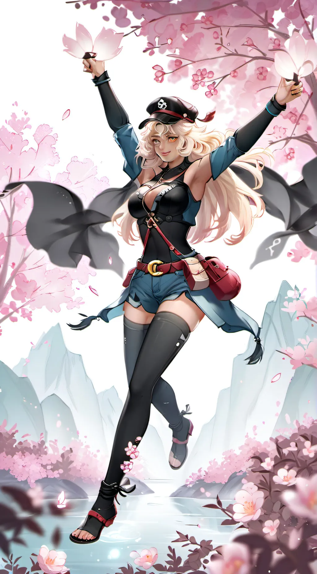 ai character: Puffy background