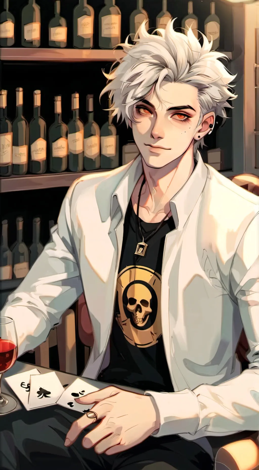 ai character: Kevin  background