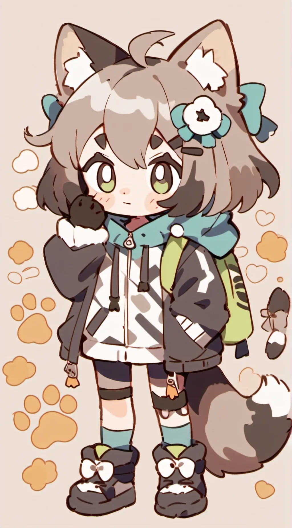 ai character: Mha background