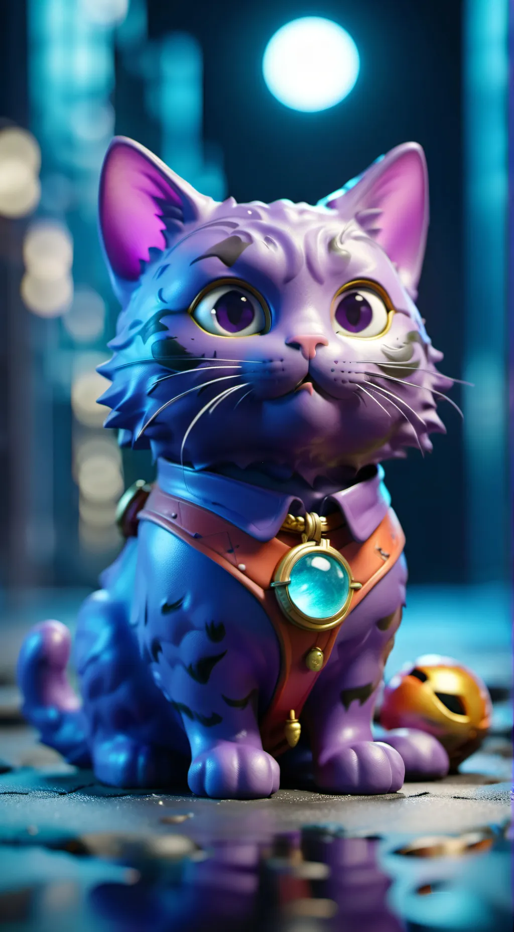 ai character: CatNap background