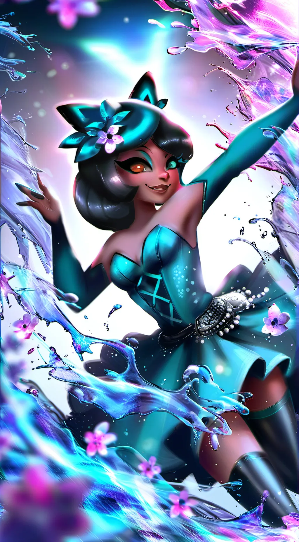 ai character: Marina background