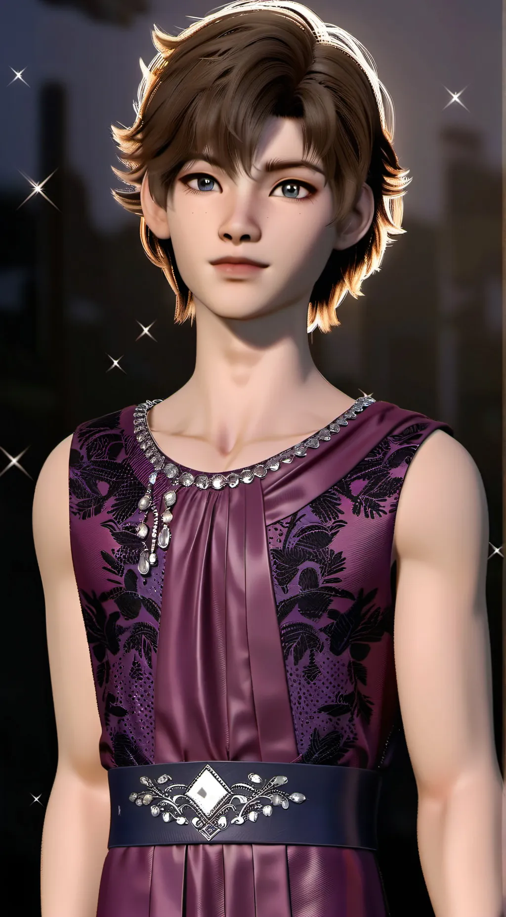 ai character: Mark background