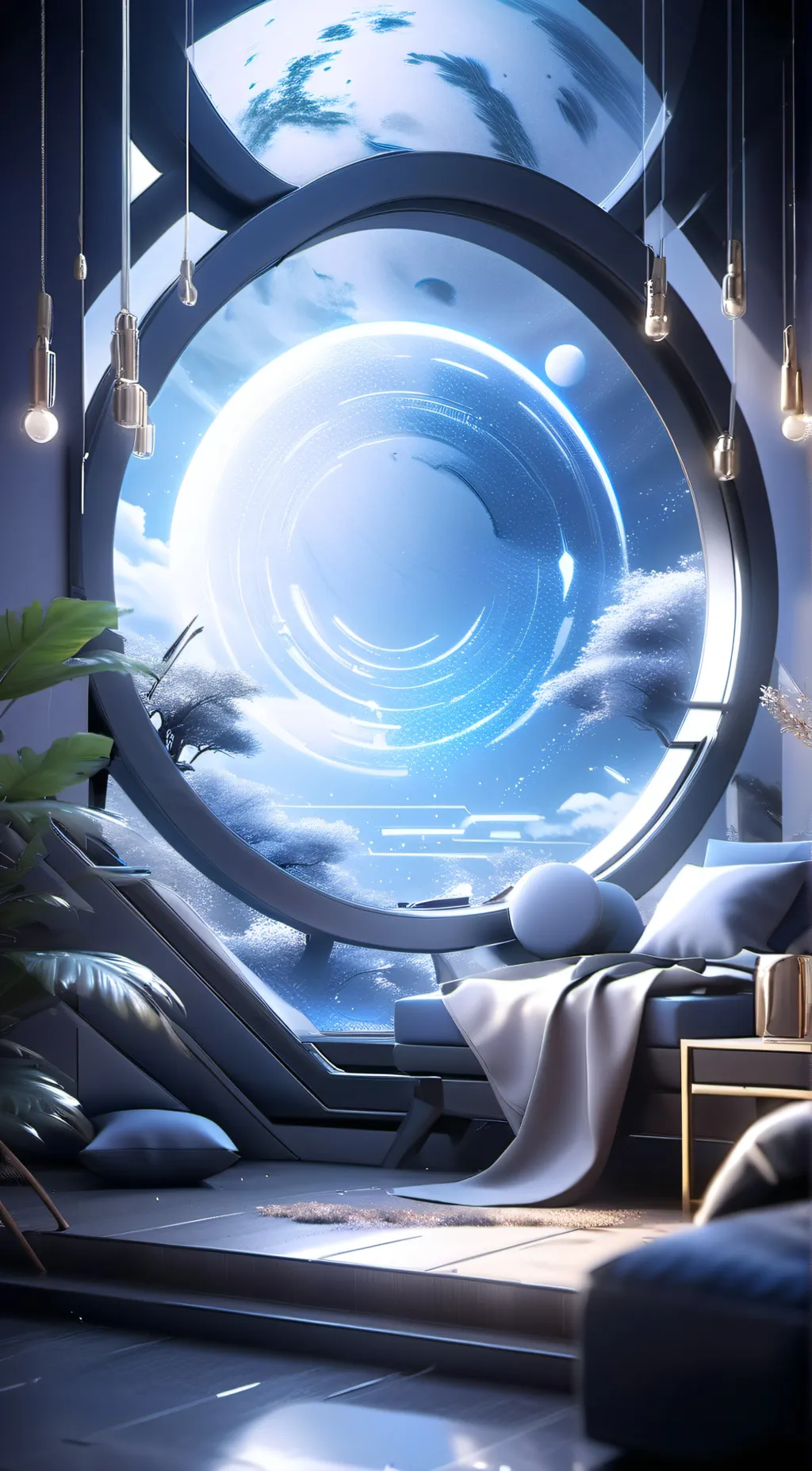 ai character: Hazbin heaven background