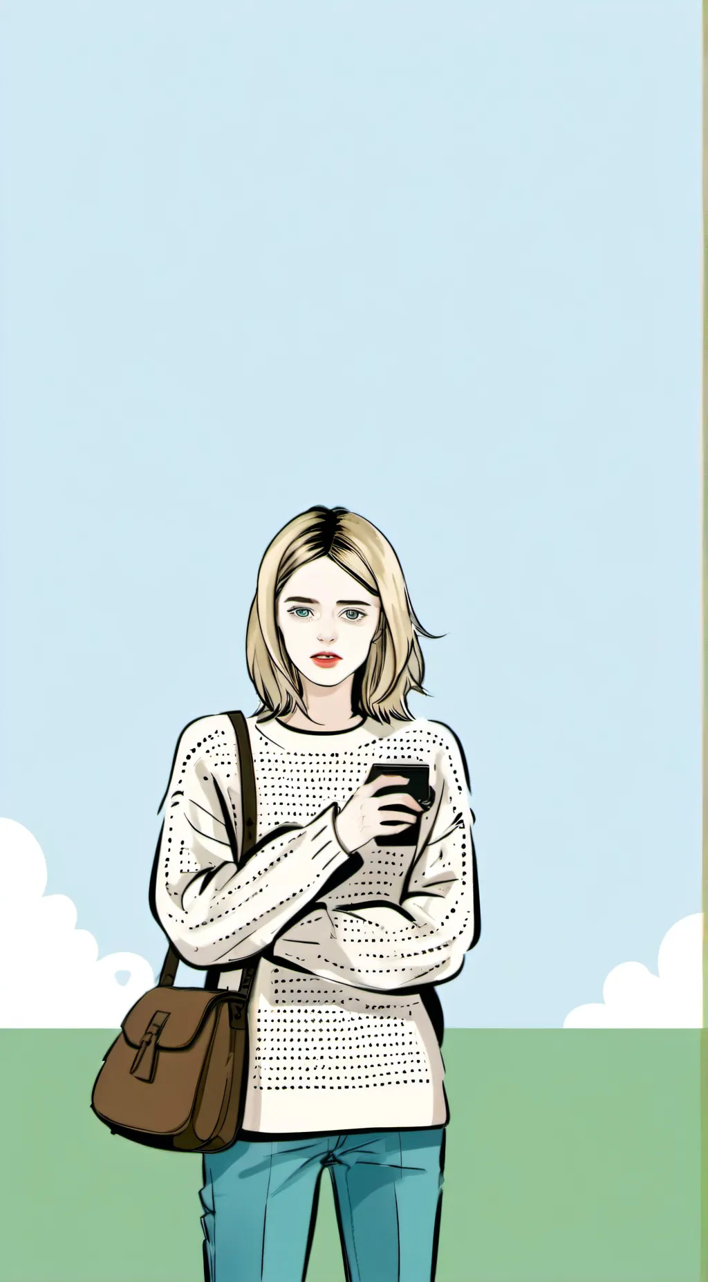 ai character: laura vanderboom background