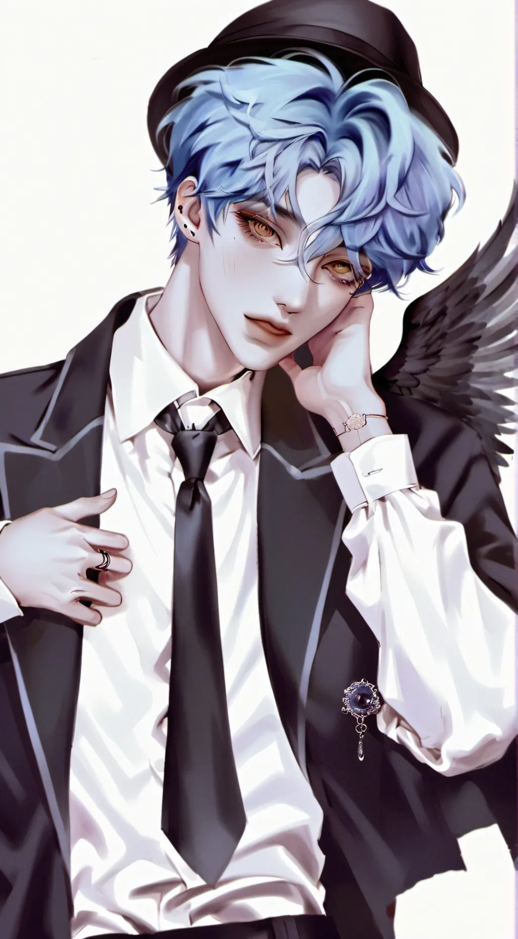 ai character: Zetsu background