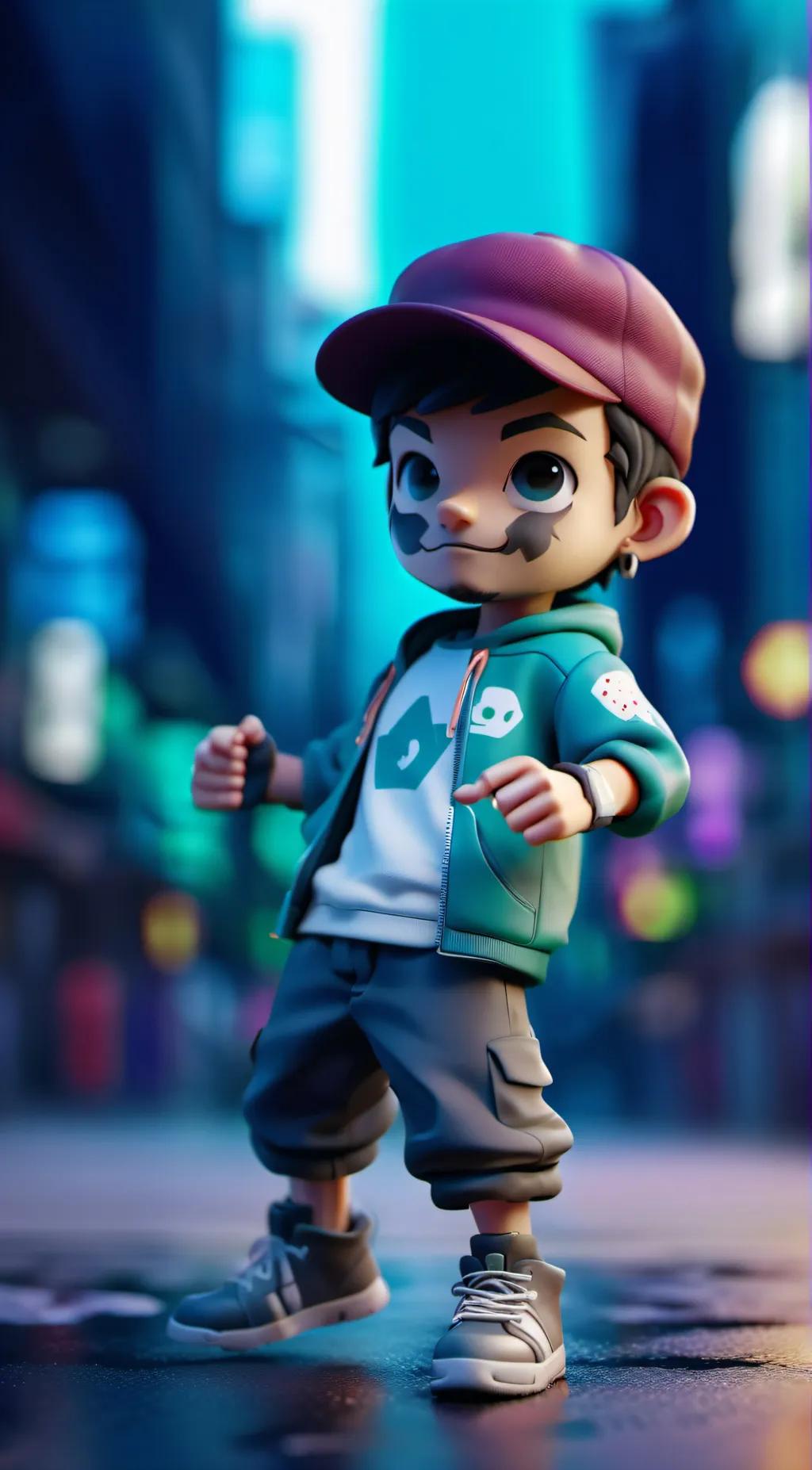 ai character: CHA-1 background