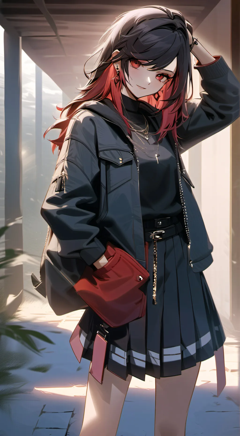 ai character: mean🍪 background