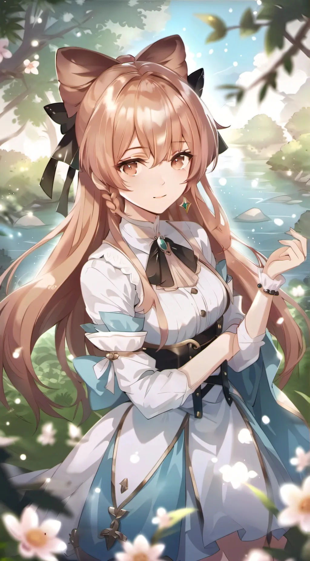 ai character: Rose  background