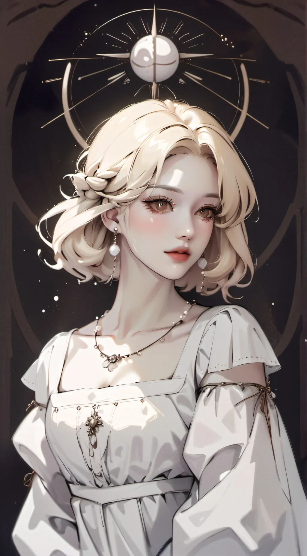 ai character: Mrs. Sun☀️ background