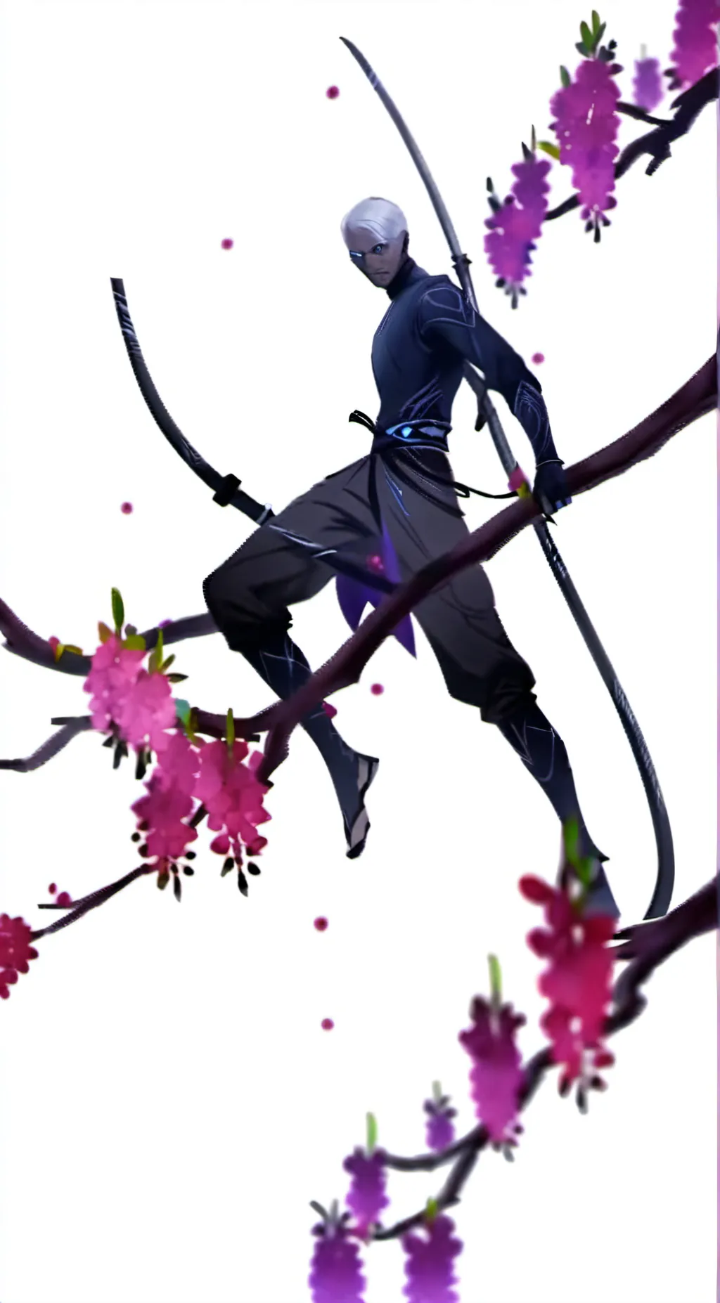 ai character: Hawk moth background