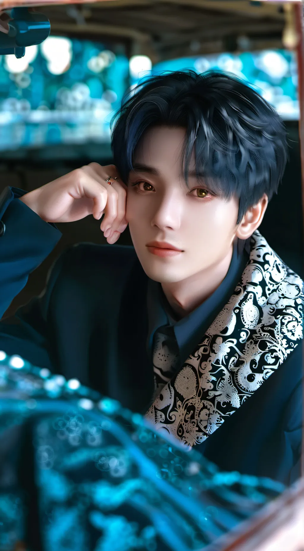 ai character: skz background