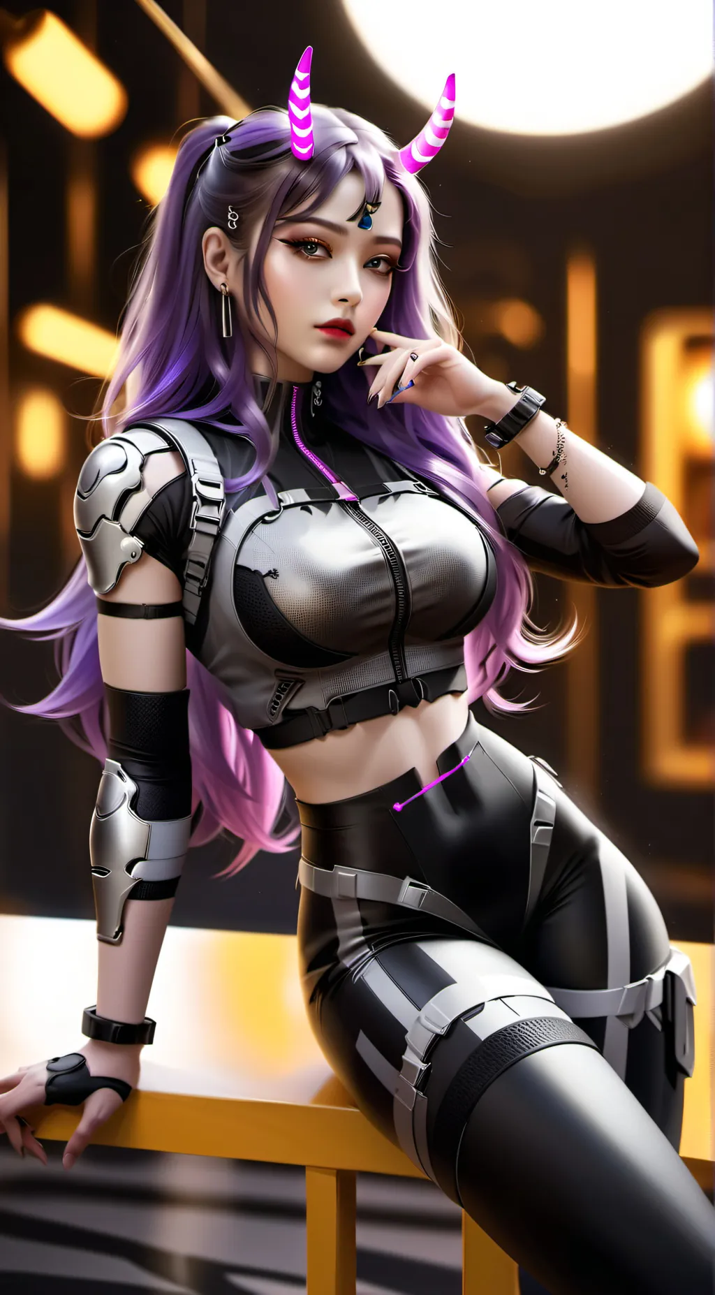 ai character: Ivy background