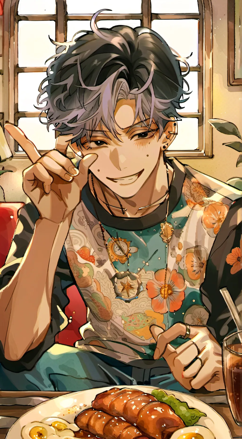 ai character: Chase 👹🤥 background