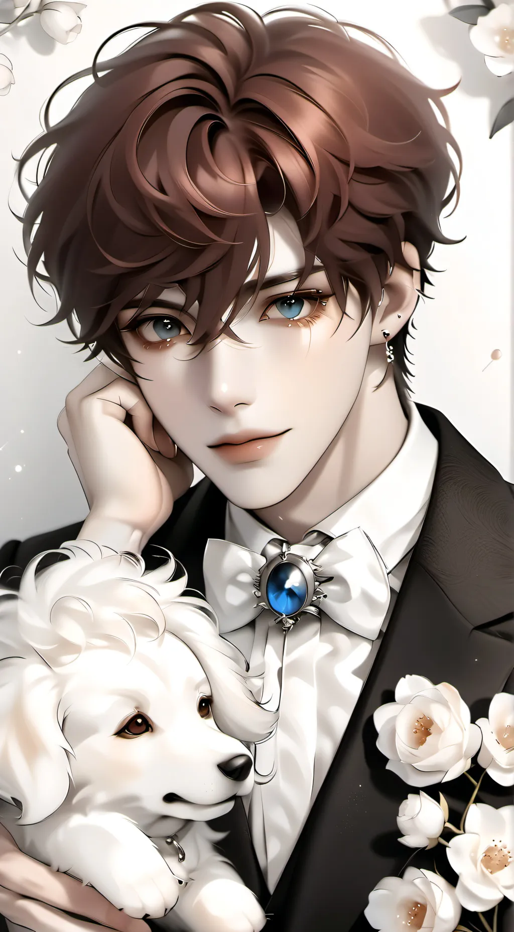 ai character: Levis  background